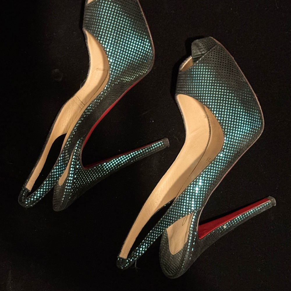 Christian Louboutin Vintage N Prive 120 Slingback - Picture 2 of 5